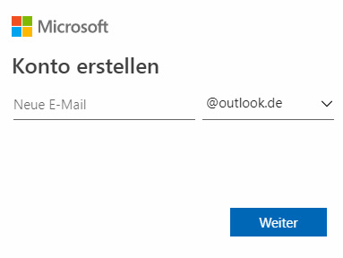 Outlook.com registrieren