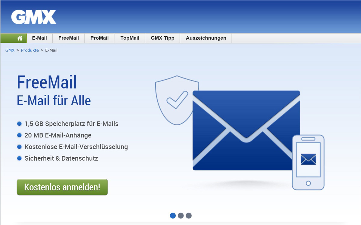 GMX Login - ganz einfach. meinlogin.email. 